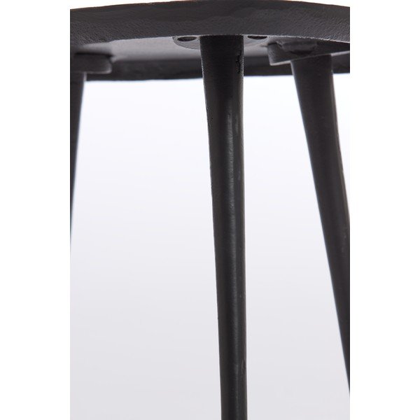 Tavolino da salotto in metallo nero 42x87 cm Puno - Light & Living-image-3