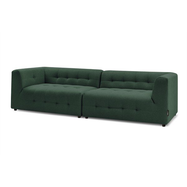 Divano verde scuro 324 cm Kleber - Bobochic Paris-image-4