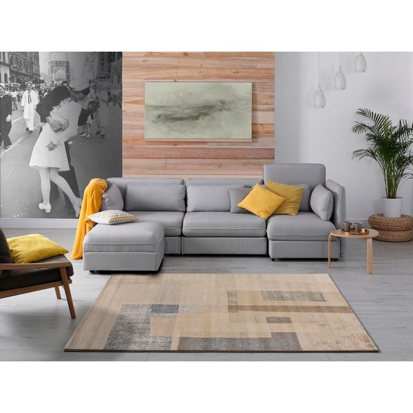 Tappeto beige 80x150 cm Cream - Universal-image-1