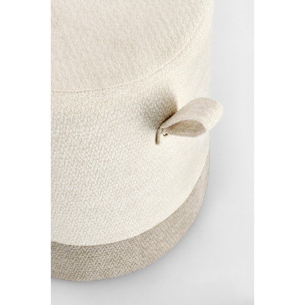 Poggiapiedi beige Deva – Bizzotto-image-1