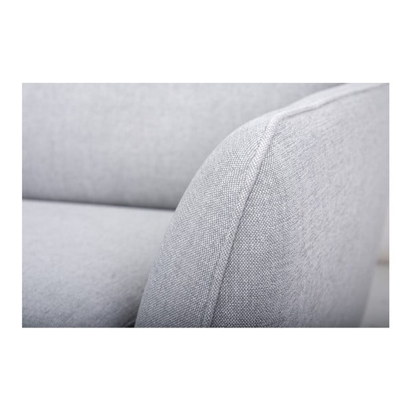 Divano angolare grigio chiaro (angolo sinistro) Oslo - Scandic-image-4