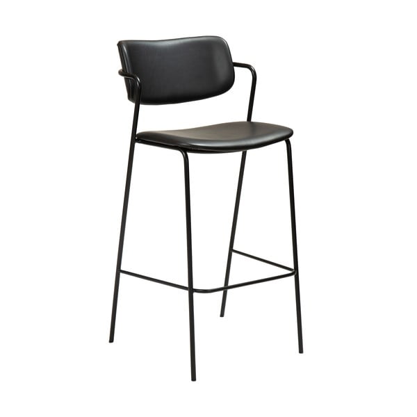 Sgabello da bar in similpelle nera, altezza 107 cm Zed - DAN-FORM Denmark