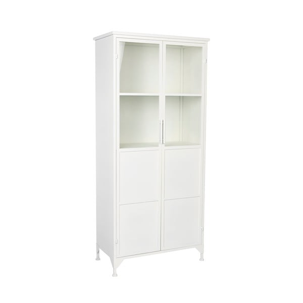 Vetrina metallica bianca 35x150 cm Miya - White Label-image-2