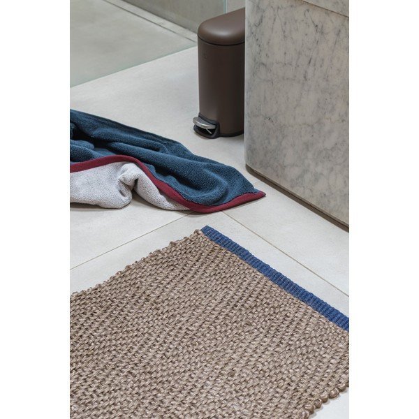 Tappeto marrone in iuta 50x80 cm Notes – Mette Ditmer Denmark-image-2