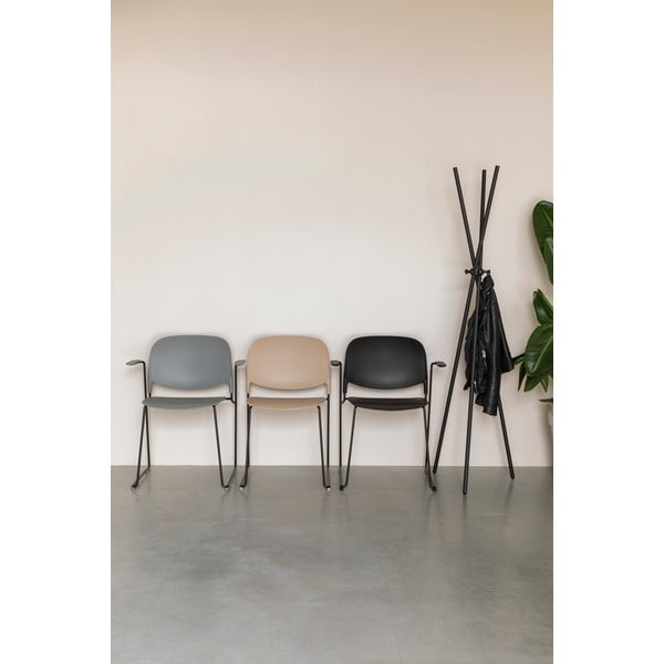 Appendiabiti in acciaio nero Darwin - White Label-image-1