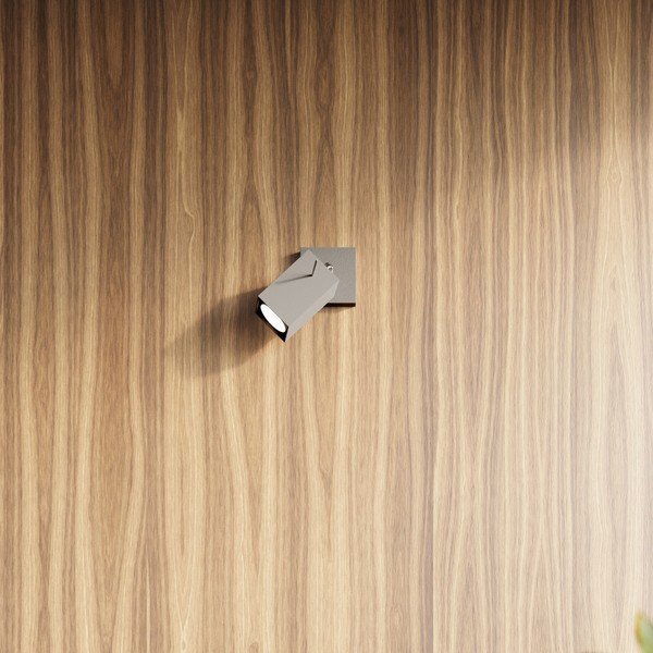 Lampada da parete grigia Toscana - Sollux-image-1