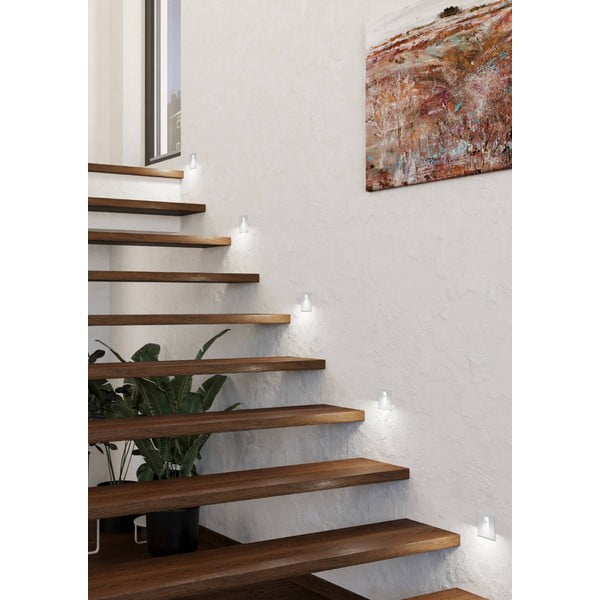 Lampada da parete LED bianca MECINOS – EGLO-image-1