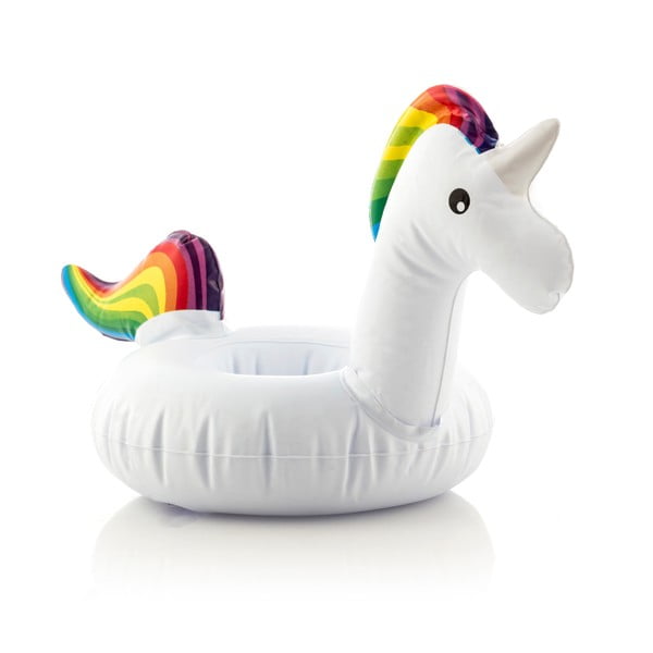 Nafukovací kruh na nápoj InnovaGoods Unicorn