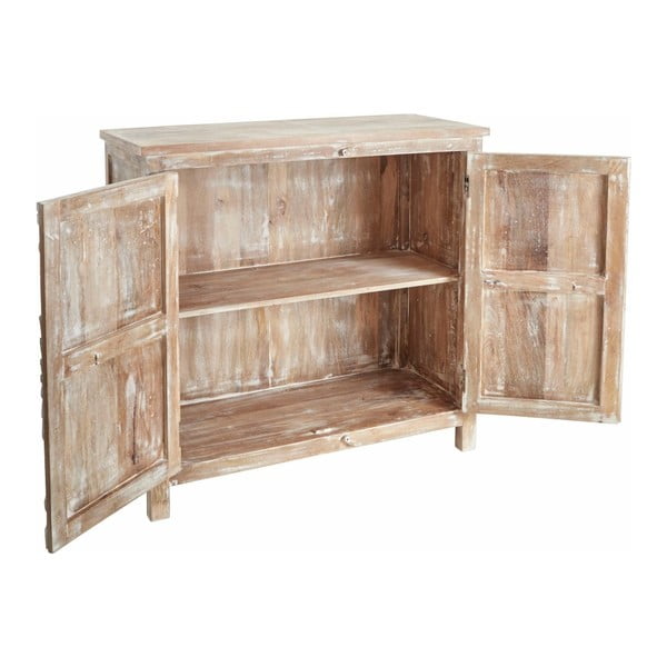 Cassettiera in legno di mango Preston - Støraa-image-1