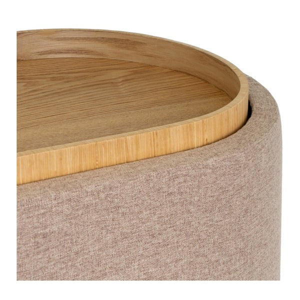 Poggiapiedi beige - Casa Selección-image-3