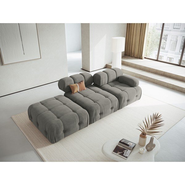 Chaise lounge componibile grigia Ferento – Cosmopolitan Design-image-1