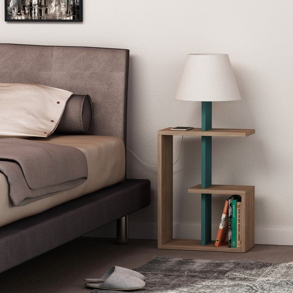 Lampada a stelo turchese Saly - Homitis-image-3
