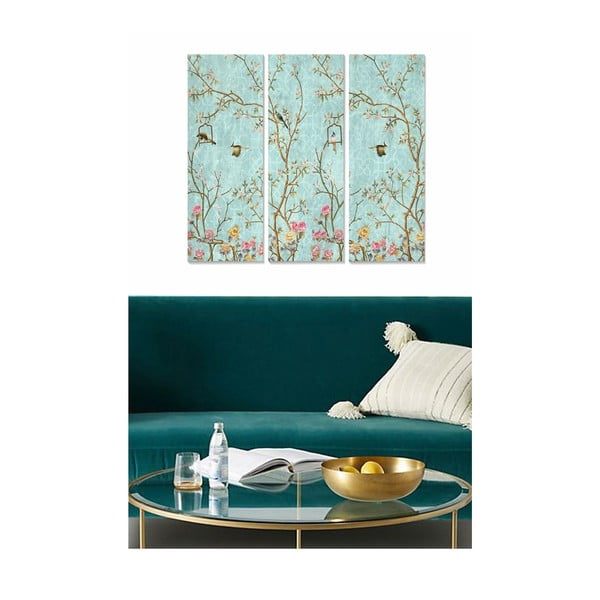 Dipinti in set di 3 pezzi 20x50 cm - Wallity-image-1