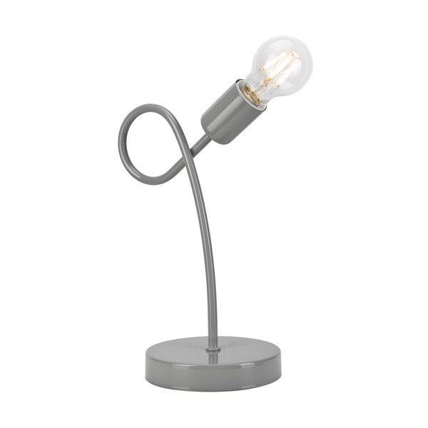 Lampada da tavolo grigia Camilla - LAMKUR