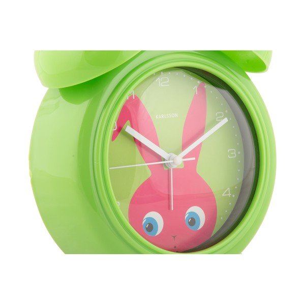 Sveglia per bambini ø 15 cm Peekaboo Bunny - Karlsson-image-2
