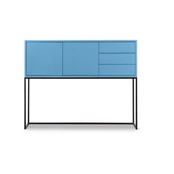 Cassettiera bassa blu chiaro 113x88,5 cm Scott - Really Nice Things