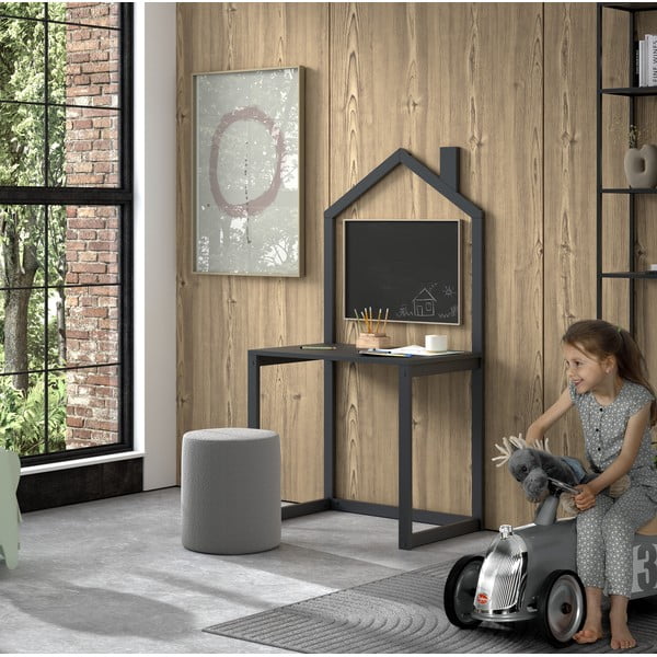 Scrivania per bambini in legno di pino 50x80,5 cm DALLAS - Vipack-image-1