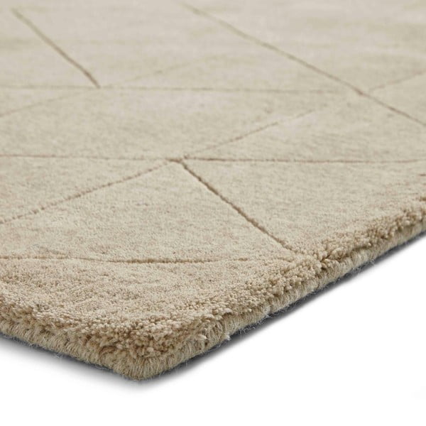 Tappeto in lana beige , 150 x 230 cm Kasbah - Think Rugs-image-3