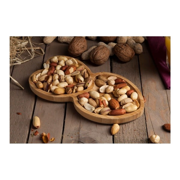 Vassoio da portata in bambù a forma di cuore Amor - Bambum-image-3