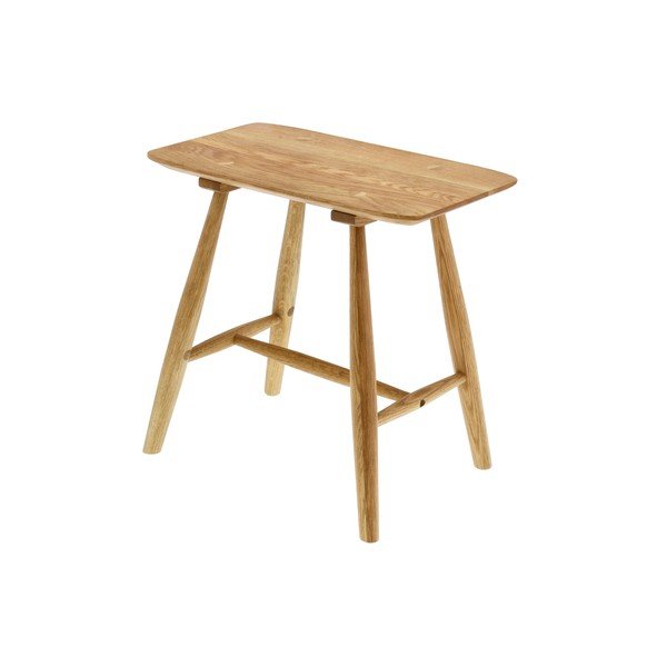 Sgabello in legno di quercia Bodo - Villa Collection-image-1
