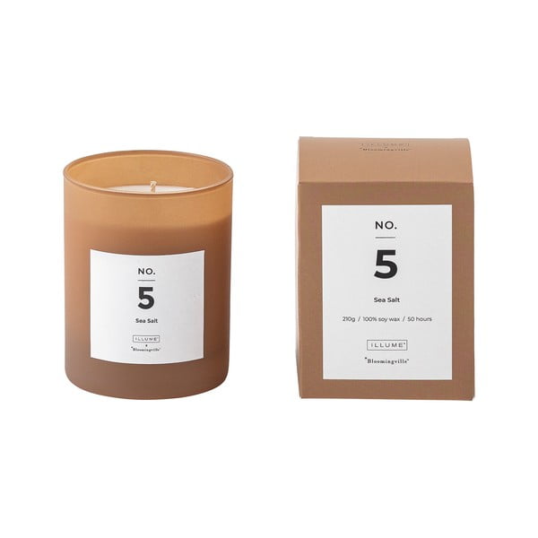 Candela profumata tempo di combustione 50 h No. 5 Sea Salt - ILLUME x Bloomingville