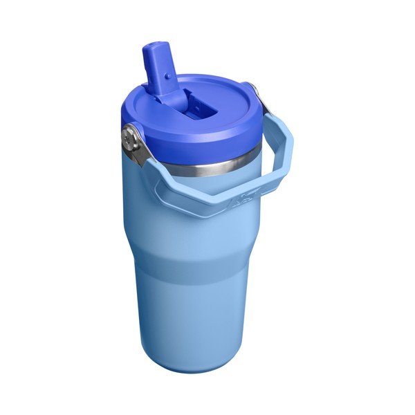 Borraccia termica blu in acciaio inox 600 ml IceFlow™ Flip Straw 2.0 Tumbler Blue Sky – Stanley-image-1