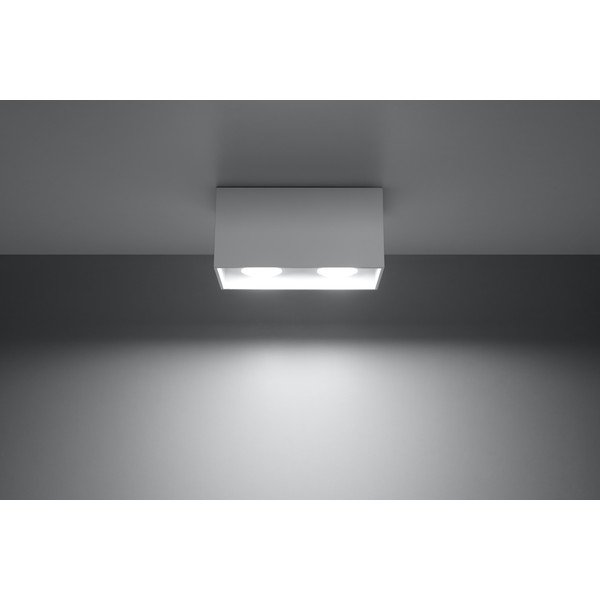 Apparecchio da soffitto bianco Geo - Sollux-image-3