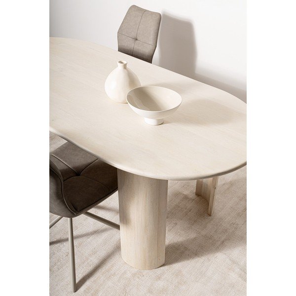 Tavolo da pranzo in mango massiccio 100x210 cm Orlando – Bizzotto-image-3