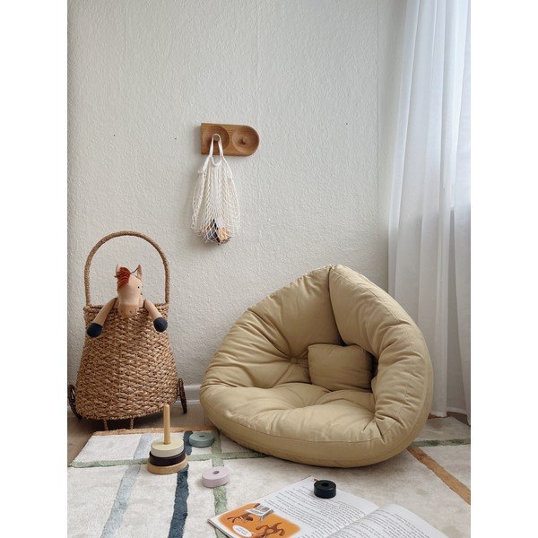 Poltrona arancione per bambini Mini Nido - Karup Design-image-1