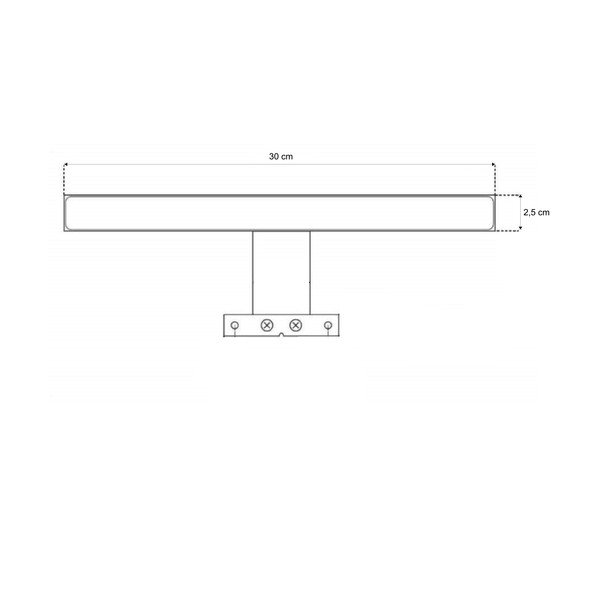 Specchio da parete con illuminazione LED , 120 x 60 cm - Tomasucci-image-4