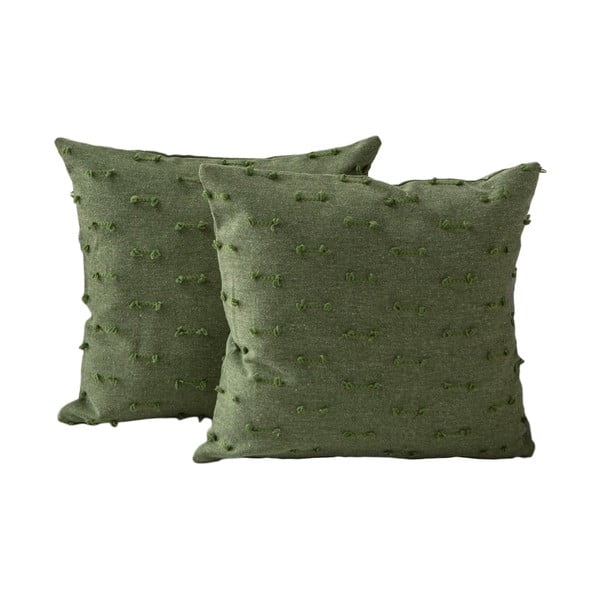 Federe decorative in set 2 pz 43x43 cm Tuffet – Mioli Decor