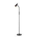 Lampada da terra nera, altezza 145 cm Crest - Markslöjd
