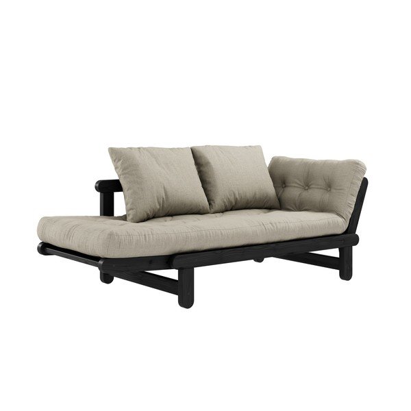 Divano variabile Nero/Lino Beige Beat - Karup Design-image-4