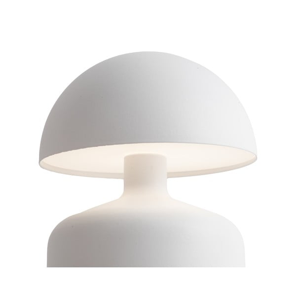 Lampada da tavolo a LED bianca (altezza 15 cm) Impetu - Leitmotiv-image-4