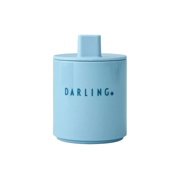 Tazza per bambini azzurra Darling Mini - Design Letters-image-1