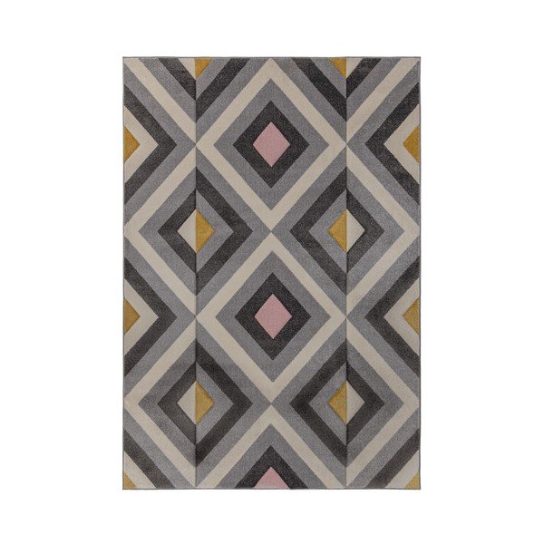 Tappeto grigio Paloma, 200 x 290 cm - Flair Rugs