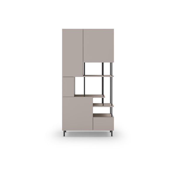 Libreria crema 84x175 cm Perla - Marckeric-image-2