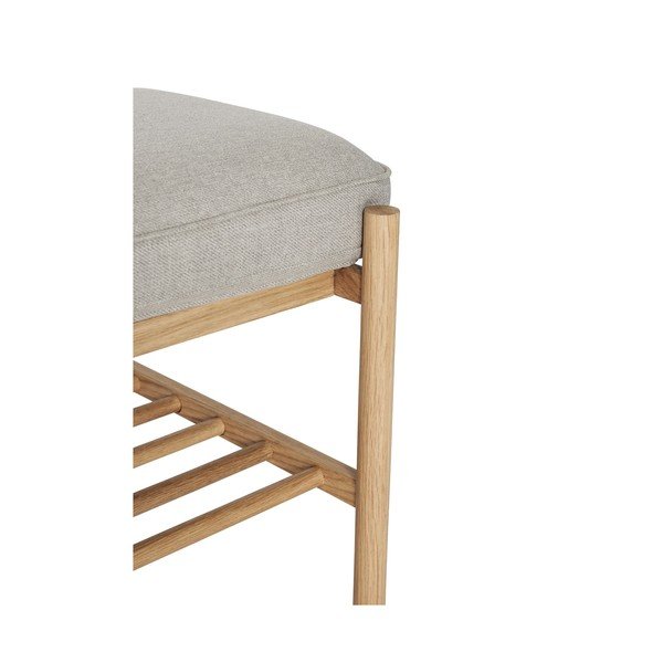 Panca con base in rovere Kindly - Hübsch-image-2