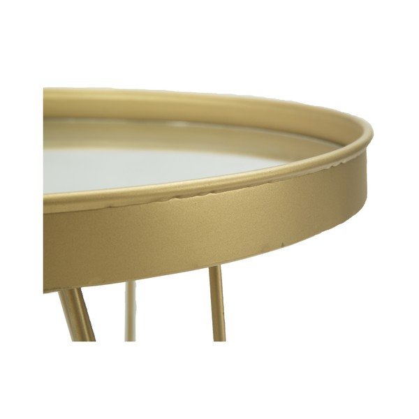 Pratico vassoio da portata in oro su gambe , ⌀ 36,5 cm - Mauro Ferretti-image-4