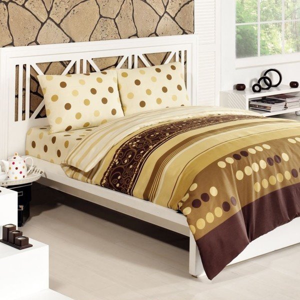Povlečení Simay Gold, 240x220 cm