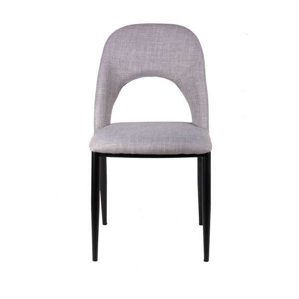 Set di 2 sedie da pranzo grigio chiaro Anika - sømcasa-image-1