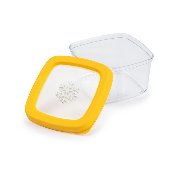 Žlutá dóza na potraviny Snips Snowflake, 0,5 l-image-2