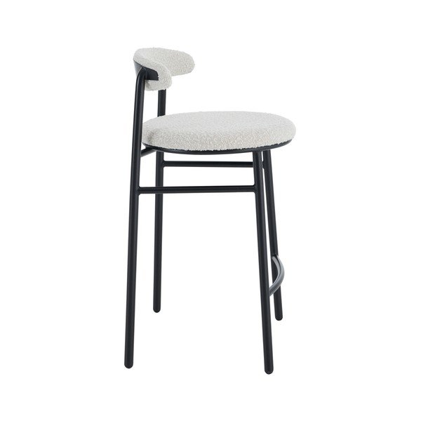Sgabello da bar color crema imbottito (altezza della seduta 67 cm) Bloggny – Ellos Home-image-3