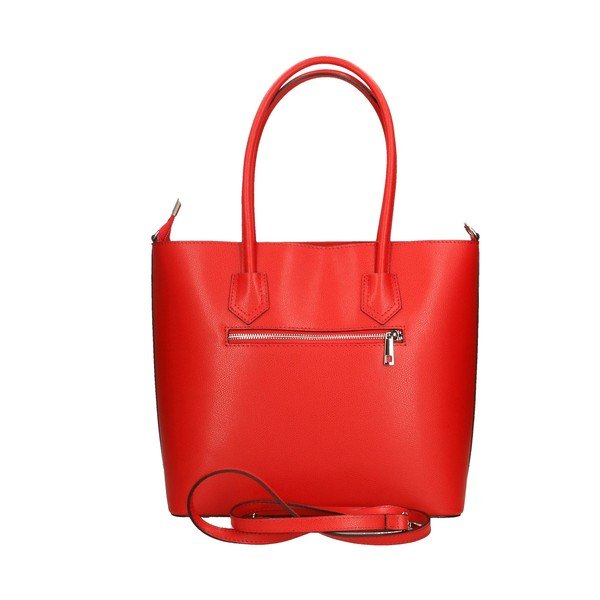 Borsa in pelle rossa - Chicca Borse