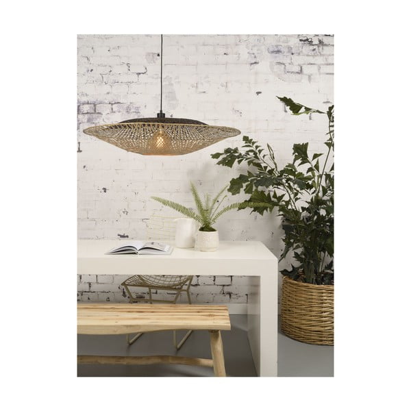 Apparecchio a sospensione in bambù , ⌀ 87 cm Kalimantan - Good&Mojo-image-3