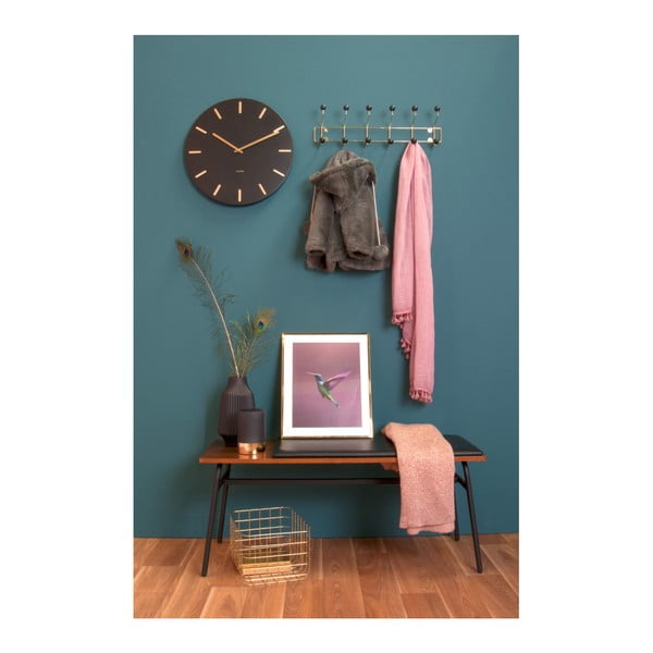 Orologio da parete nero Charm - Karlsson-image-1