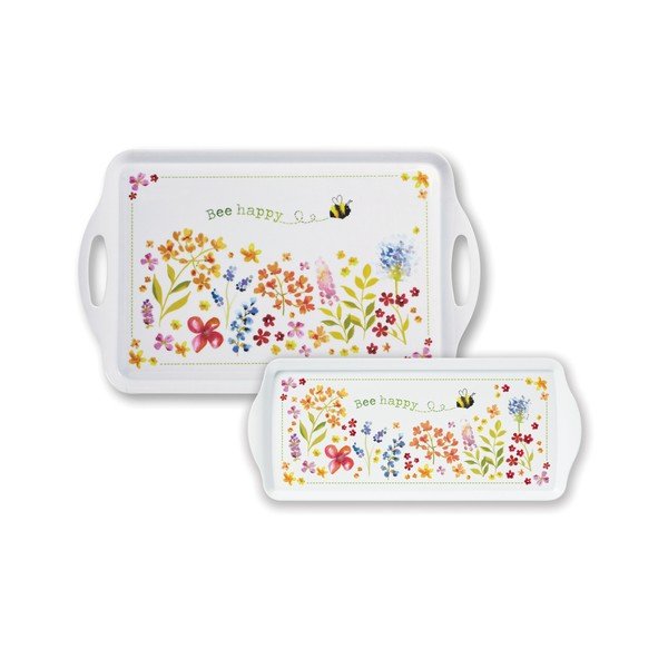 Vassoio di plastica Bee Happy - Cooksmart ®-image-1