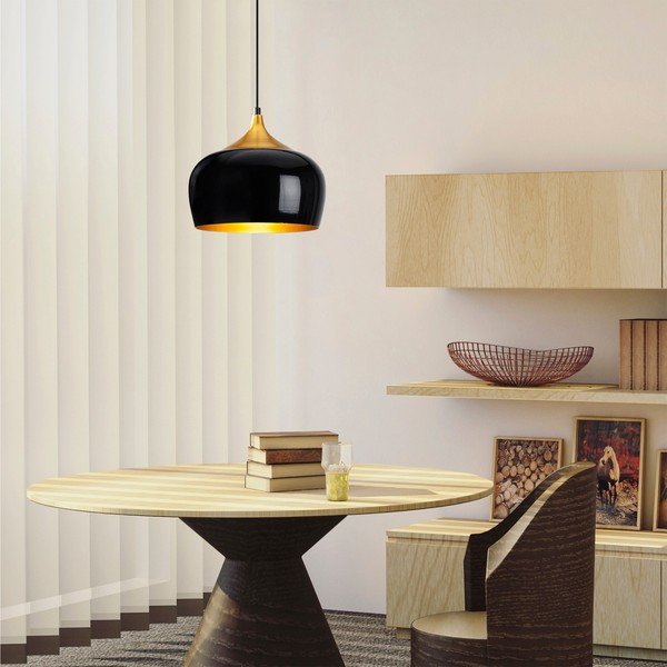 Lampada a sospensione nera Berceste Elegant - Opviq lights-image-4
