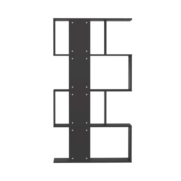 Libreria nera 89x165 cm Sigma - TemaHome-image-4