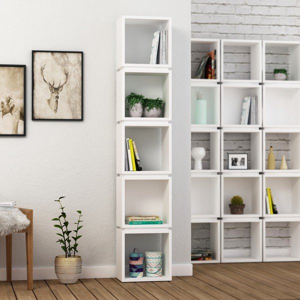 Libreria bianca Multi White - Decortie-image-1